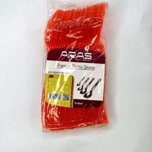 قاشق يکبار مصرف رنگي