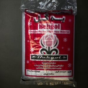 پلاستیک فریزر خانواده 20*30 به گل