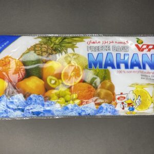 پلاستیک فریزر 100برگ 95 گرمی ماهان